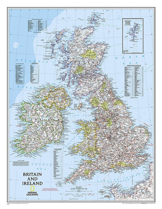 Britain and Ireland : political map