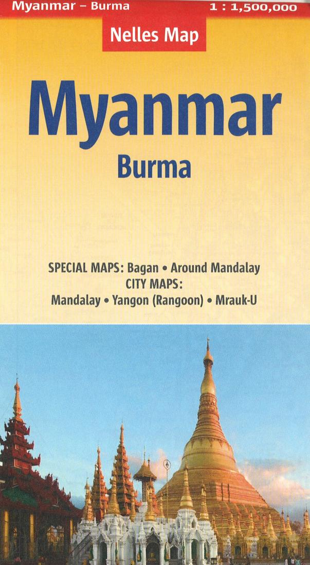 Myanmar, Burma : 1:1,500,000 = Myanmar, Birmanie / Birmania : 1:1,500,000