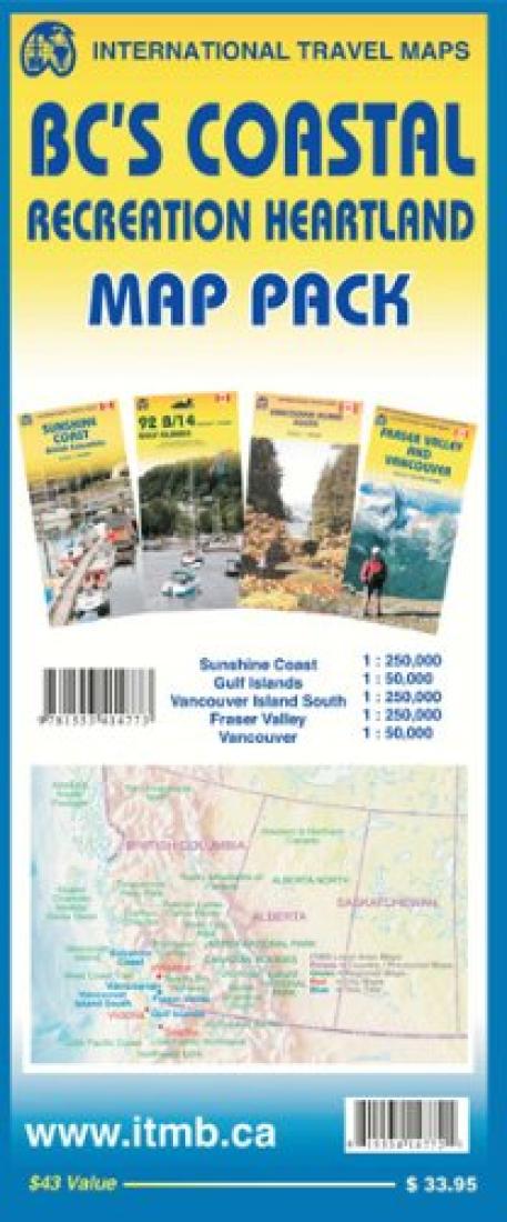 BC's Coastal Recreation Heartland Map Pack