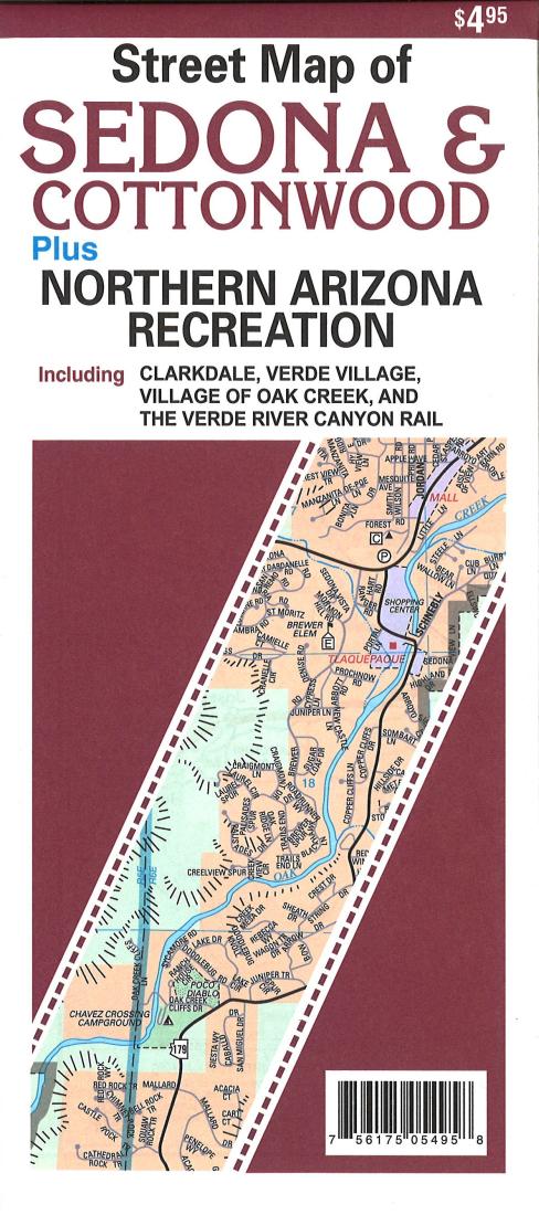 Sedona & Cottonwood : plus: northern Arizona recreation : including Clarkdale, Verde Village, Village of Oak Creek, and the Verde River canyon rail