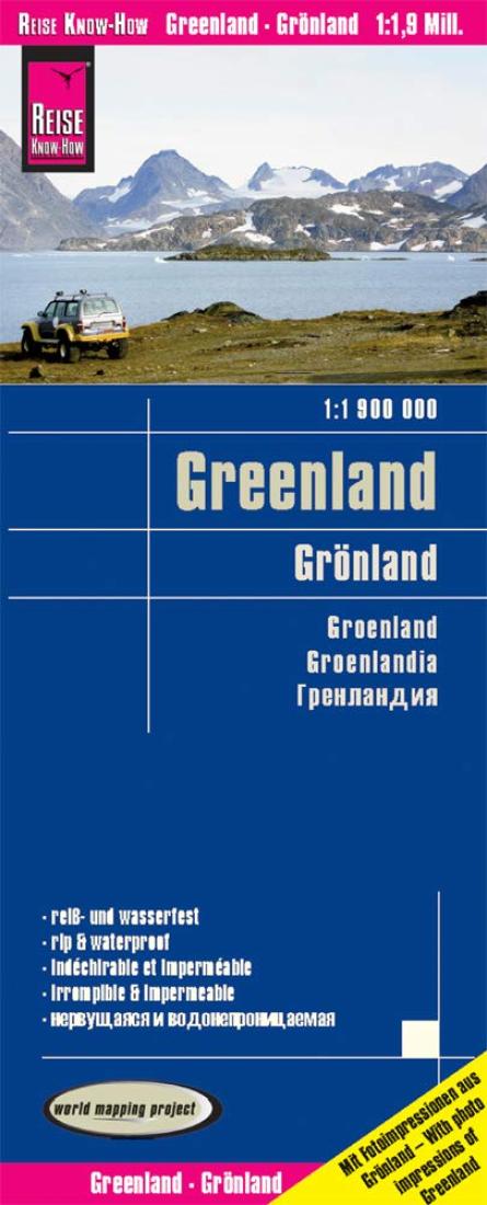 Greenland Travel Map