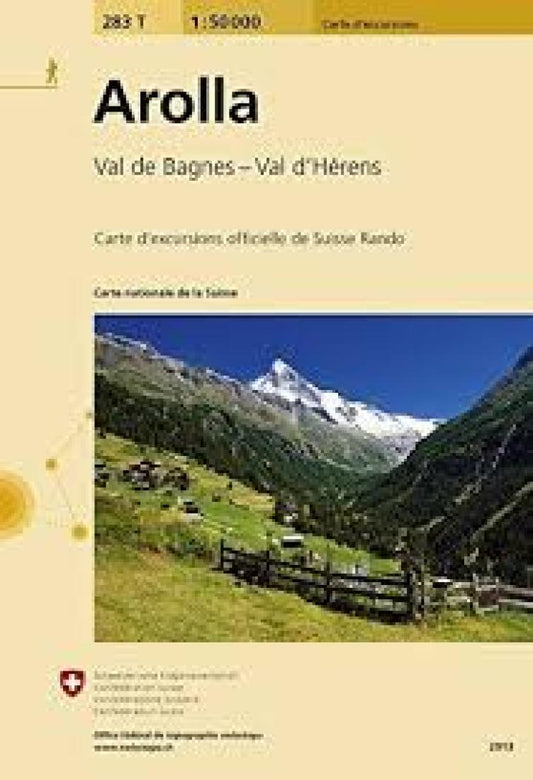 Arolla : Switzerland 1:50,000 Topographic Hiking Series #283T