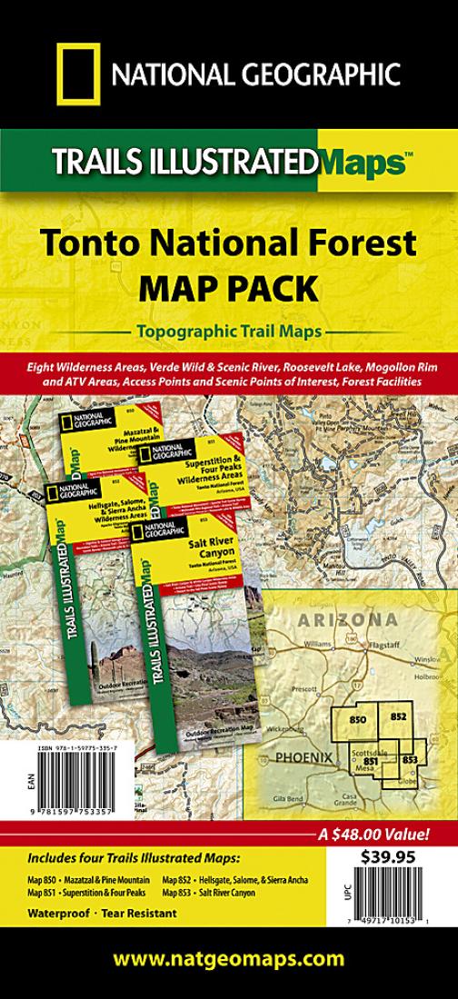 Tonto National Forest : map pack