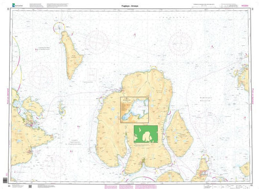 Fugløya - Arnøya - 93 - Norway Kartverket Nautical Charts
