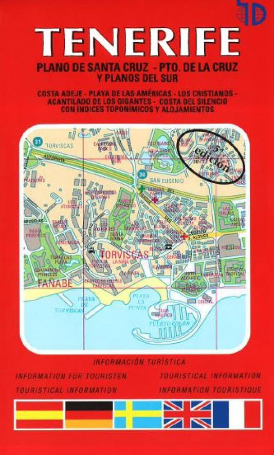 Tenerife Island Map