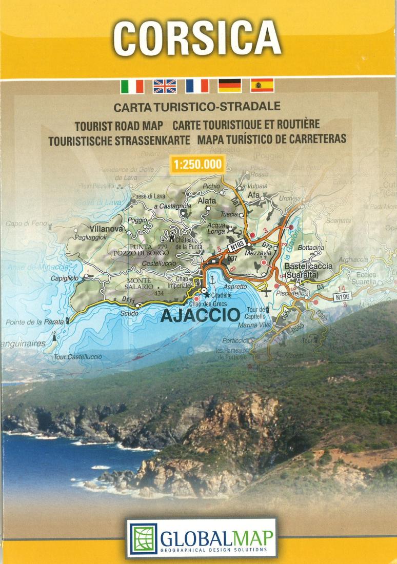 Corsica : carta turistico-stradale