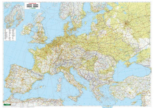 Europa physisch = Europe physical