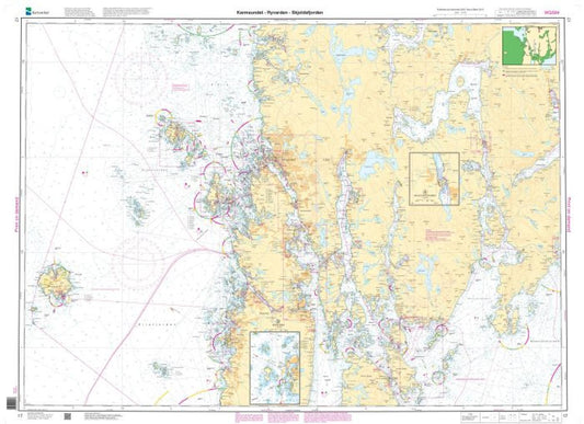Karmsundet - Ryvarden - Skjoldafjorden - 17 - Norway Kartverket Nautical Charts