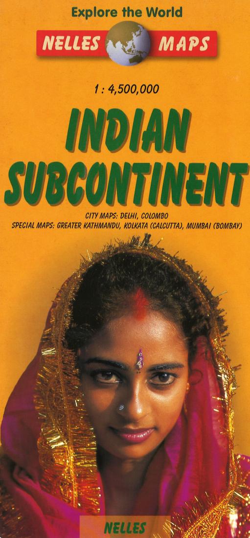 Indian Subcontinent Road Map