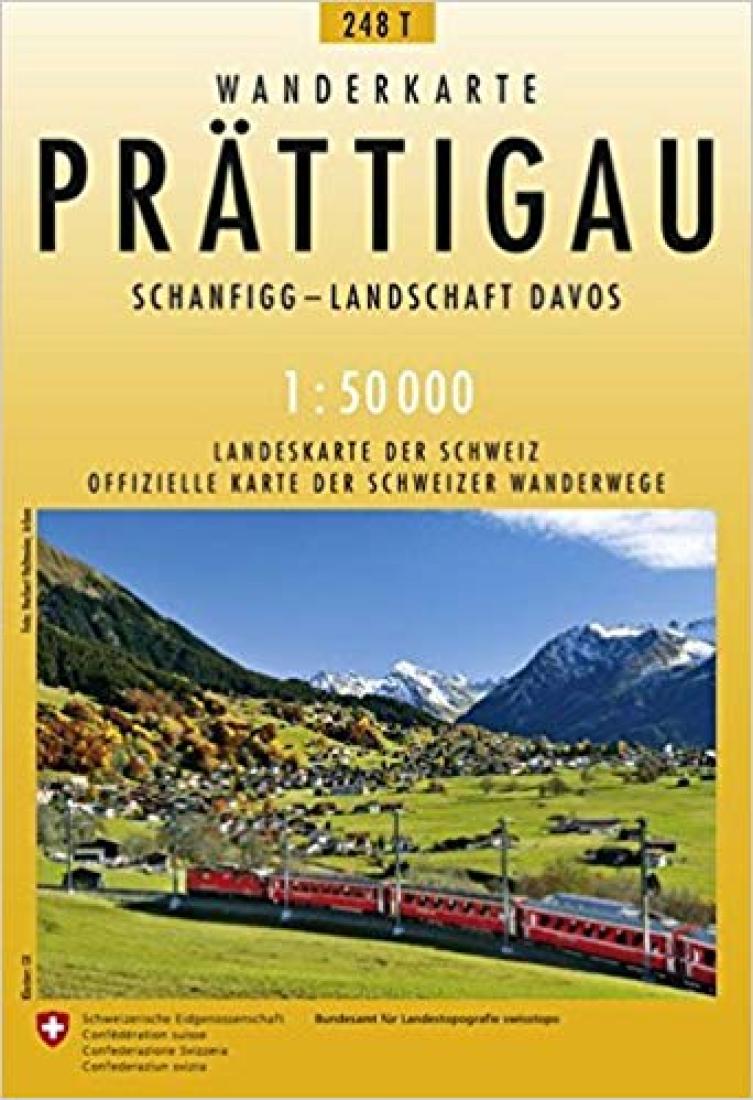 Prattigau : Switzerland 1:50,000 Topographic Hiking Series #248T