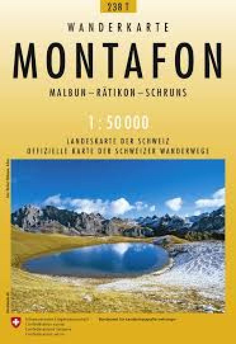 Montafon : Switzerland 1:50,000 Topographic Hiking Series #238T