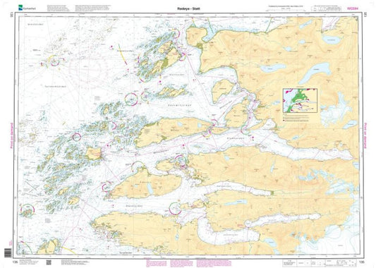 Rødøya - Støtt - 135 - Norway Kartverket Nautical Charts