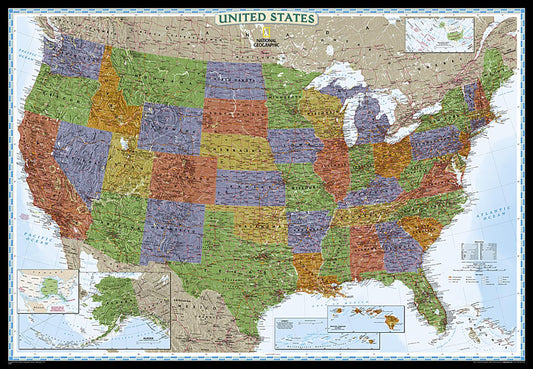 The United States [decorator, large, tubed]