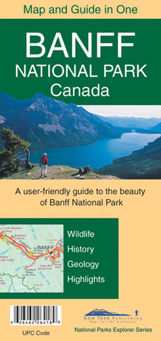 Banff National Park Canada Map and Guide in One