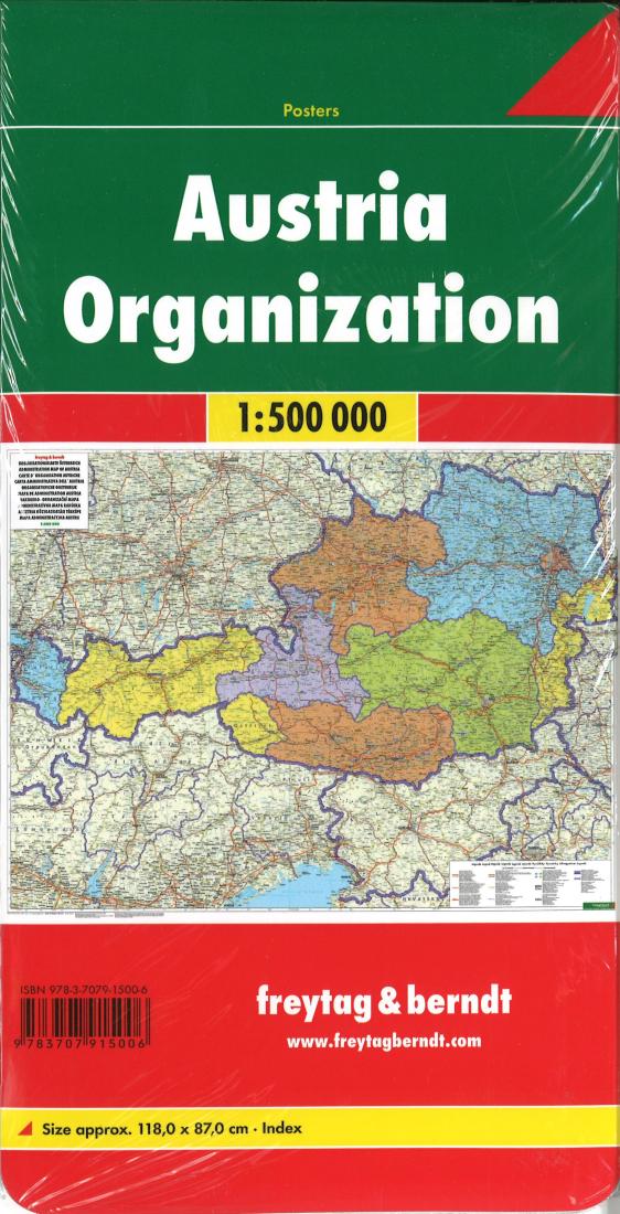 Austria organization  : 1:500,000