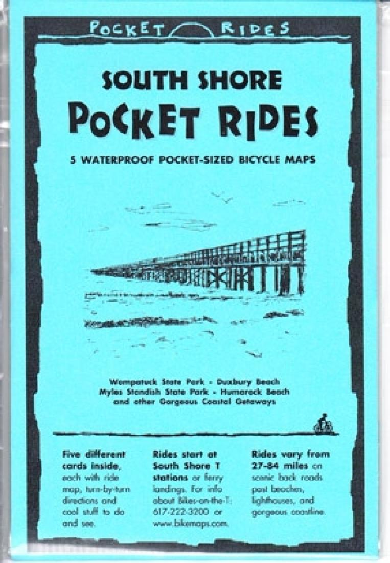 South Shore : pocket rides : 5 waterproof pocket-sized bicycle maps