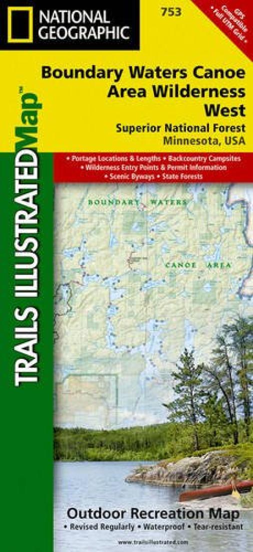 Boundary Waters Canoe Area Wilderness west : Superior National Forest : Minnesota, USA