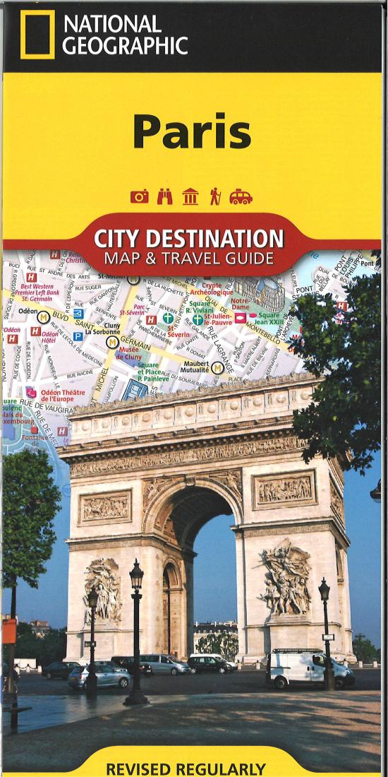 Paris, France Destination Map and Travel Guide