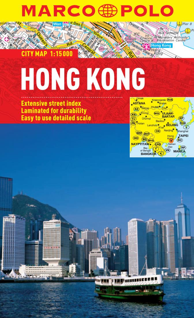 Hong Kong : city map 1:15 000