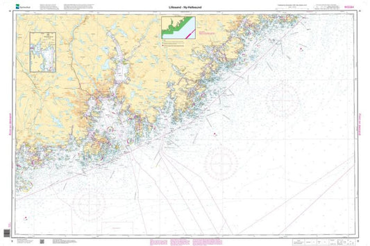Lillesand - Ny-Hellesund - 9 - Norway Kartverket Nautical Charts