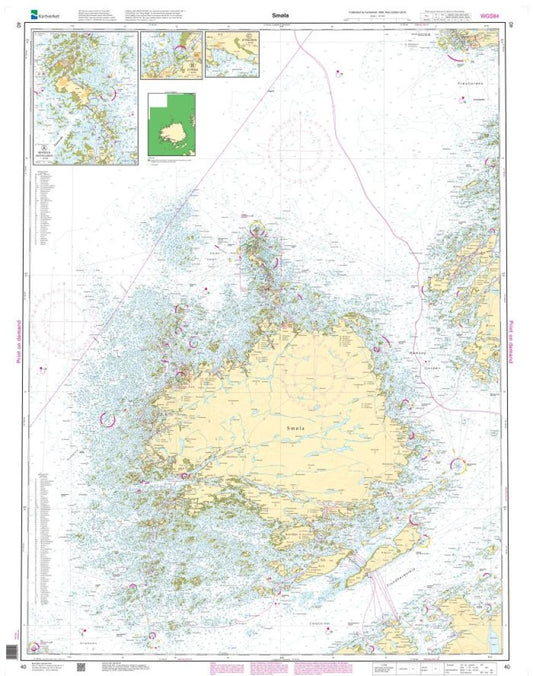 Smøla - 40 - Norway Kartverket Nautical Charts