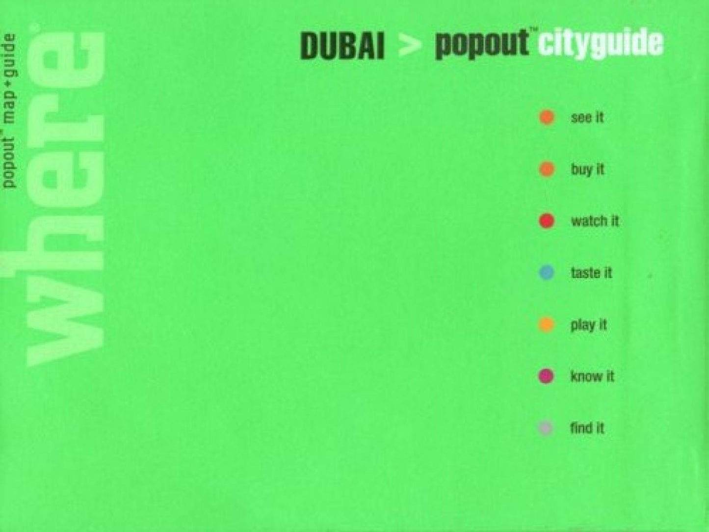 Dubai : popout cityguide