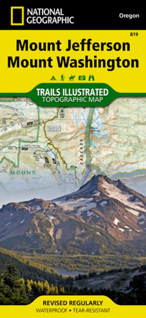 Mt. Jefferson and Mt. Washington Wilderness, Map 819