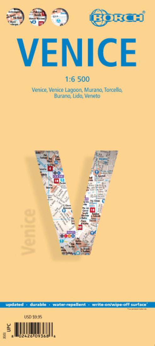 Venice, Italy City Map