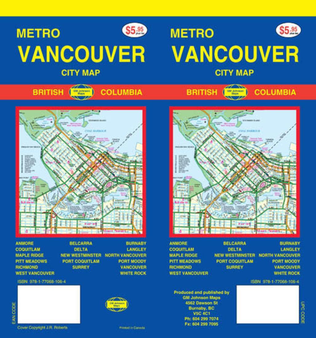 Metro Vancouver : city map