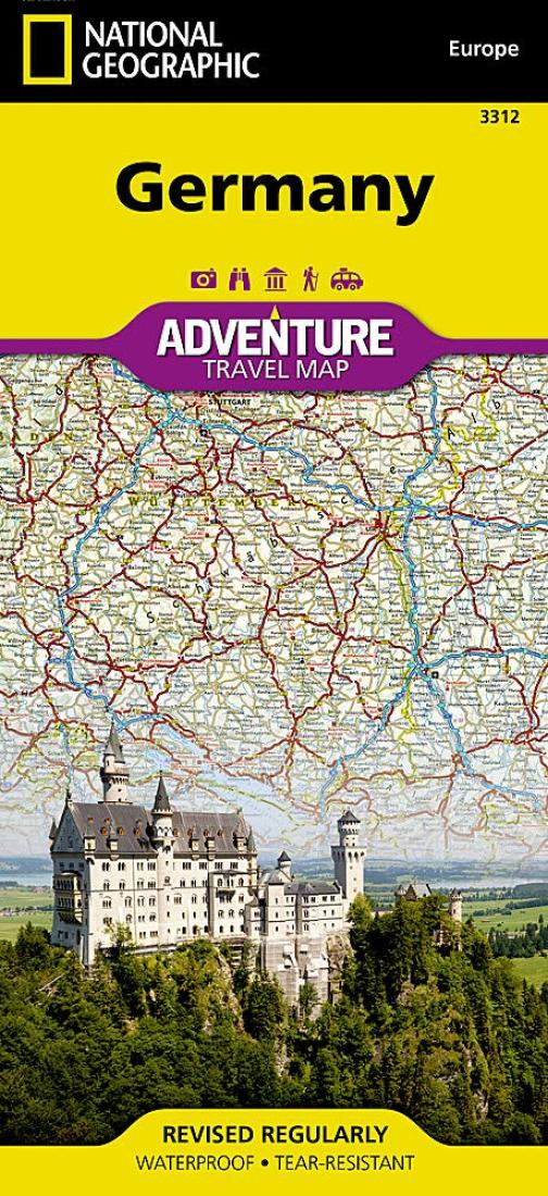 Germany Adventure Map 3312