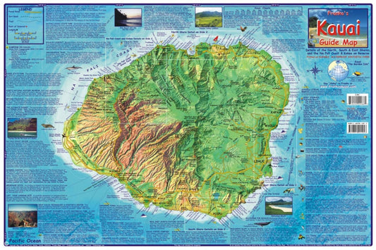 Franko's Kauai guide map