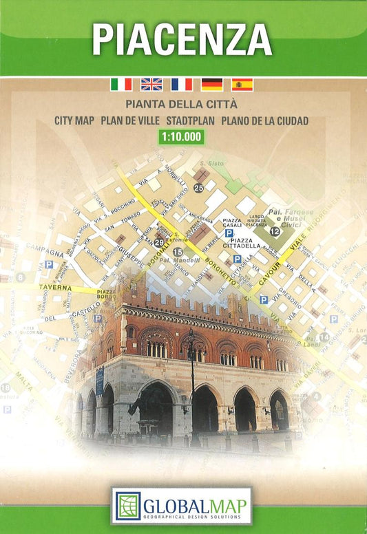 Piacenza : pianta della citta