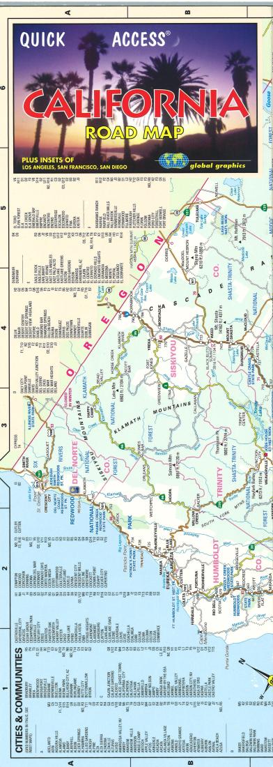 California road map : quick access