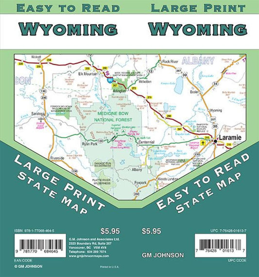 Wyoming : large print = Wyoming : easy to read