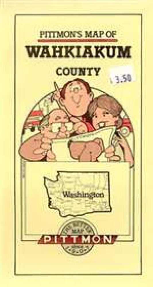 Pittmon's map of Wahkiakum County