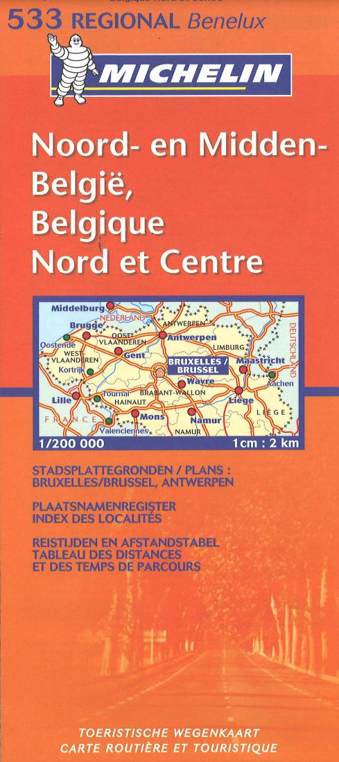 Noord-en Midden België = Belgique Nord et Centre