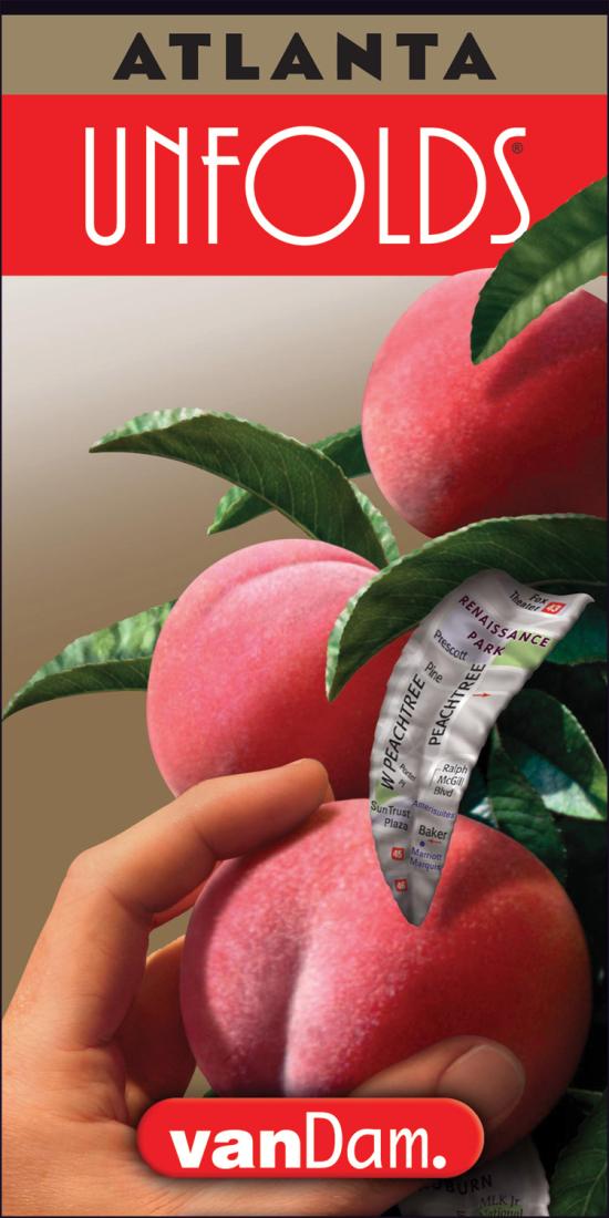 Atlanta : unfolds Map