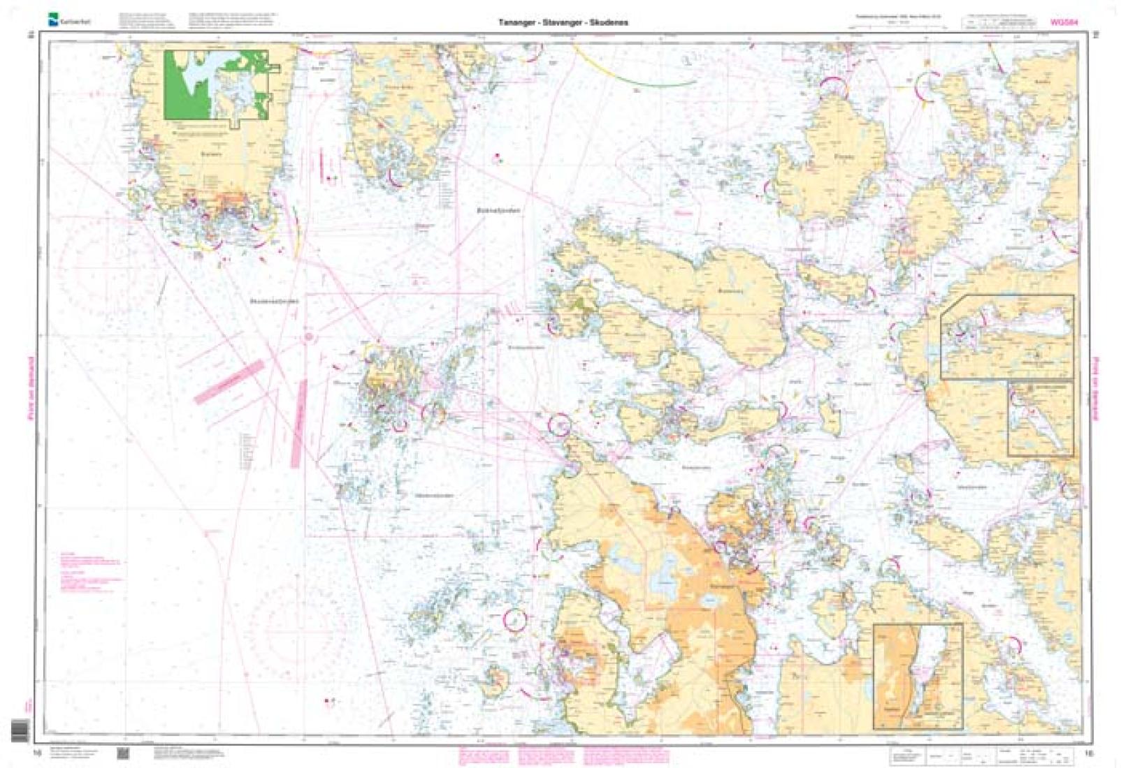 Tananger - Stavanger - Skudenes - 16 - Norway Kartverket Nautical Charts
