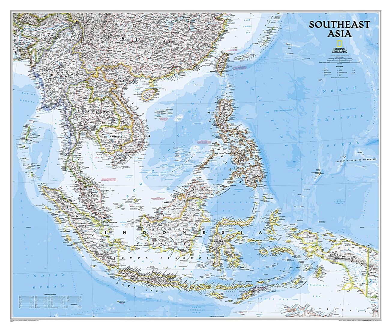 Southeast Asia Classic [Laminated]