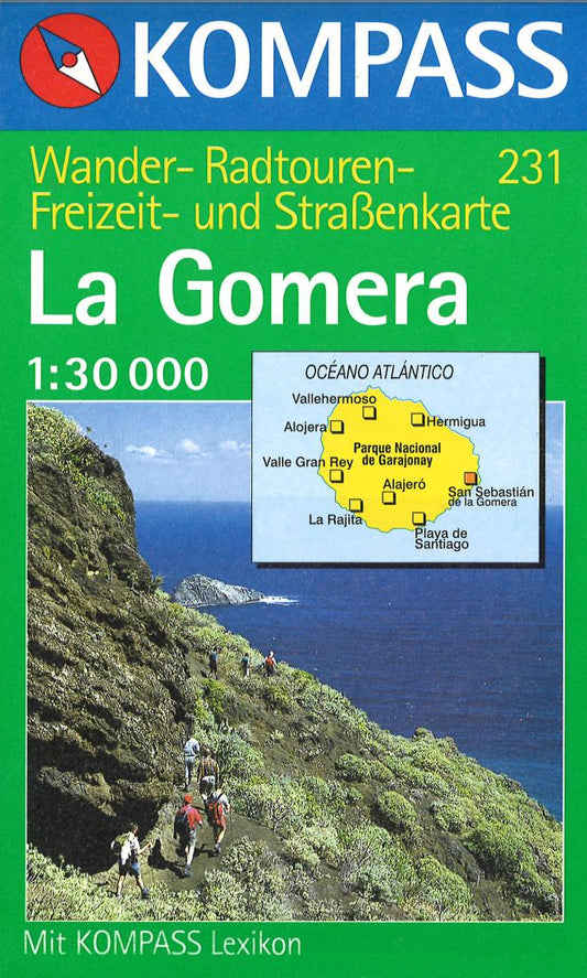 La Gomera Island Map