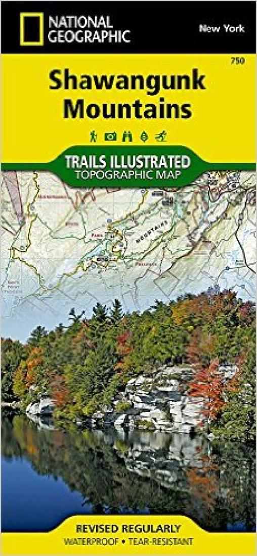 Shawangunk Mountains : trails illustrated : topographic map
