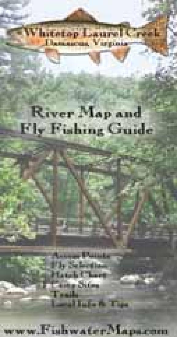 Whitetop Laurel VA River Map and Fishing Guide