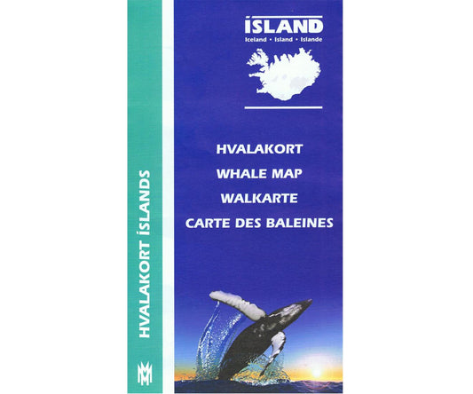 Iceland Whale Map