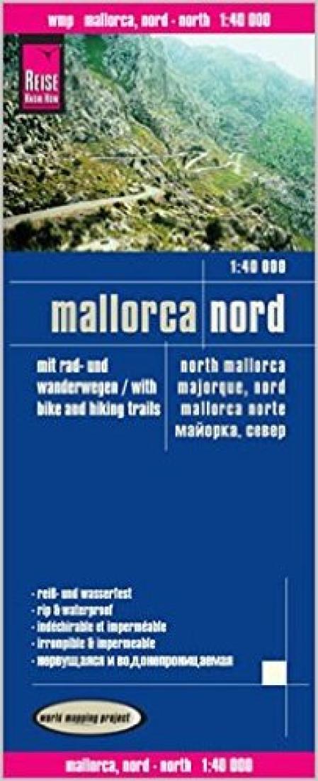 Mallorca : nord = North Mallorca = Majorque, nord = Mallorca norte,
