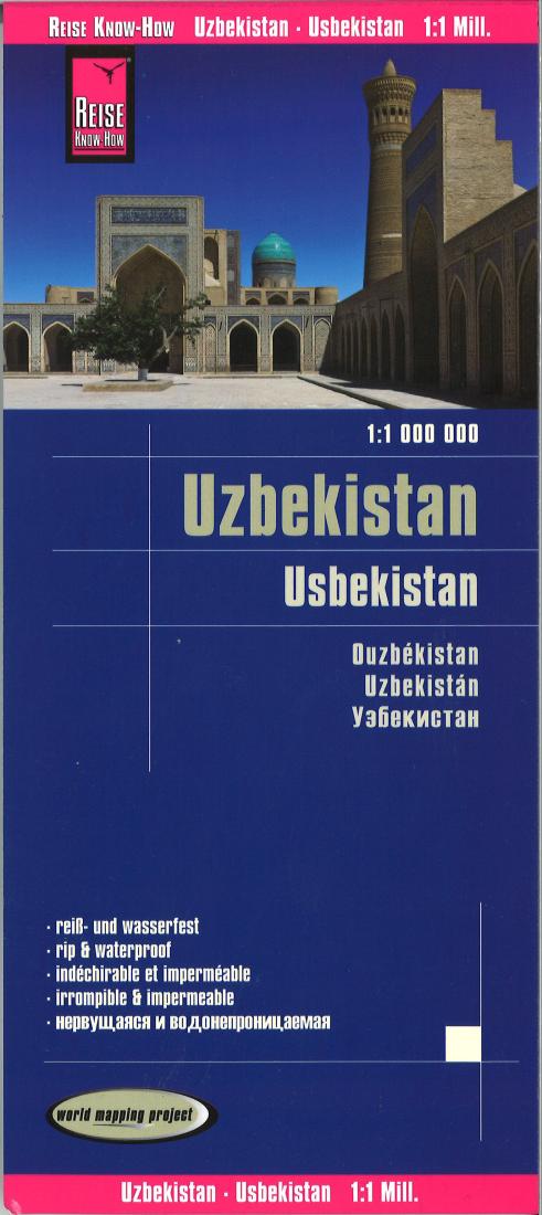 Usbekistan 1:1 000 000 = Uzbekistan 1:1 000 000 = Ouzbékistan 1:1 000 000 = Uzbekistan 1:1 000 000 1:1 000 000