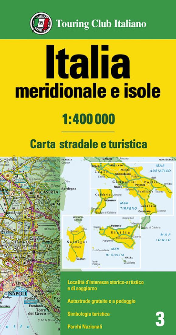 Italia : meridionale e isole : 1:400 000