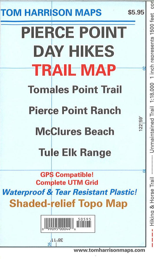 Pierce Point Day Hikes Trail Map