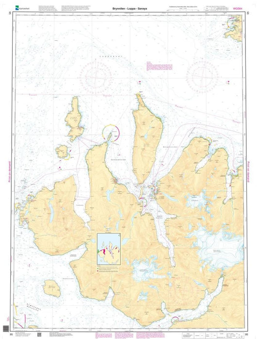 Brynnilen - Loppa - Sørøya - 95 - Norway Kartverket Nautical Charts