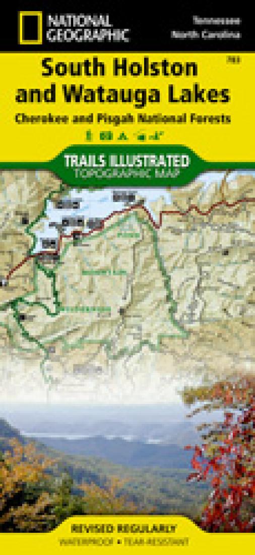 South Holston and Watauga Lakes : Cherokee and Pisgah National Forests = Cherokee and Pisgah National Forests : south Holston and Watauga Lakes : Tennessee/North Carolina, USA