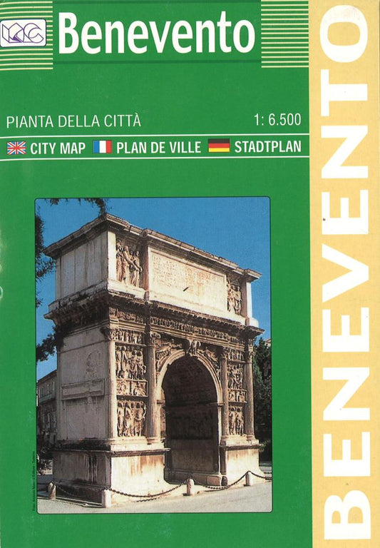 Benevento : pianta della citta : 1:6,500